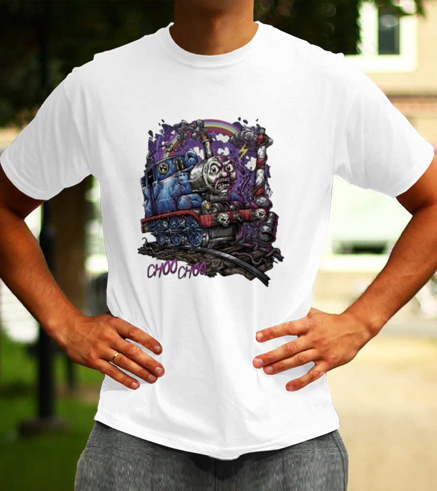 Damaged Society Choo Choo Train Madness T-Shirt