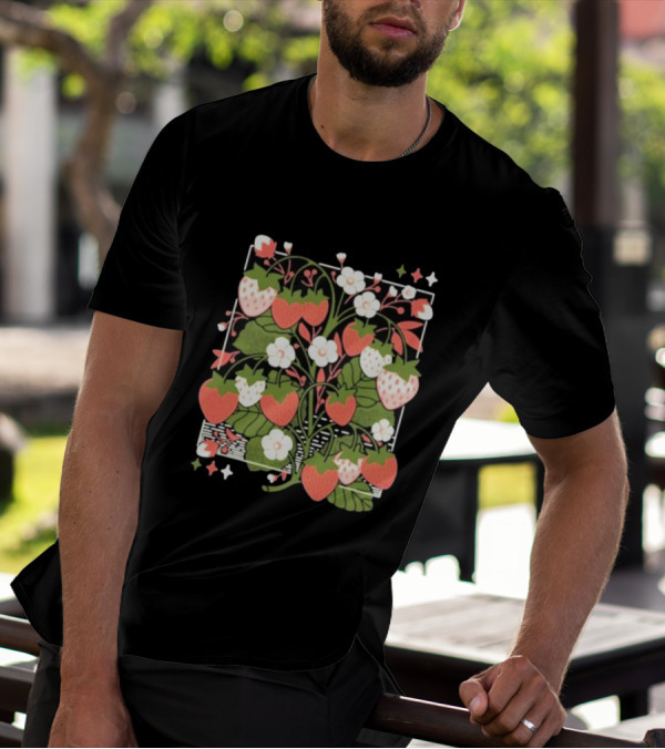 Doki Rosi Strawberry Fields Floral T-Shirt
