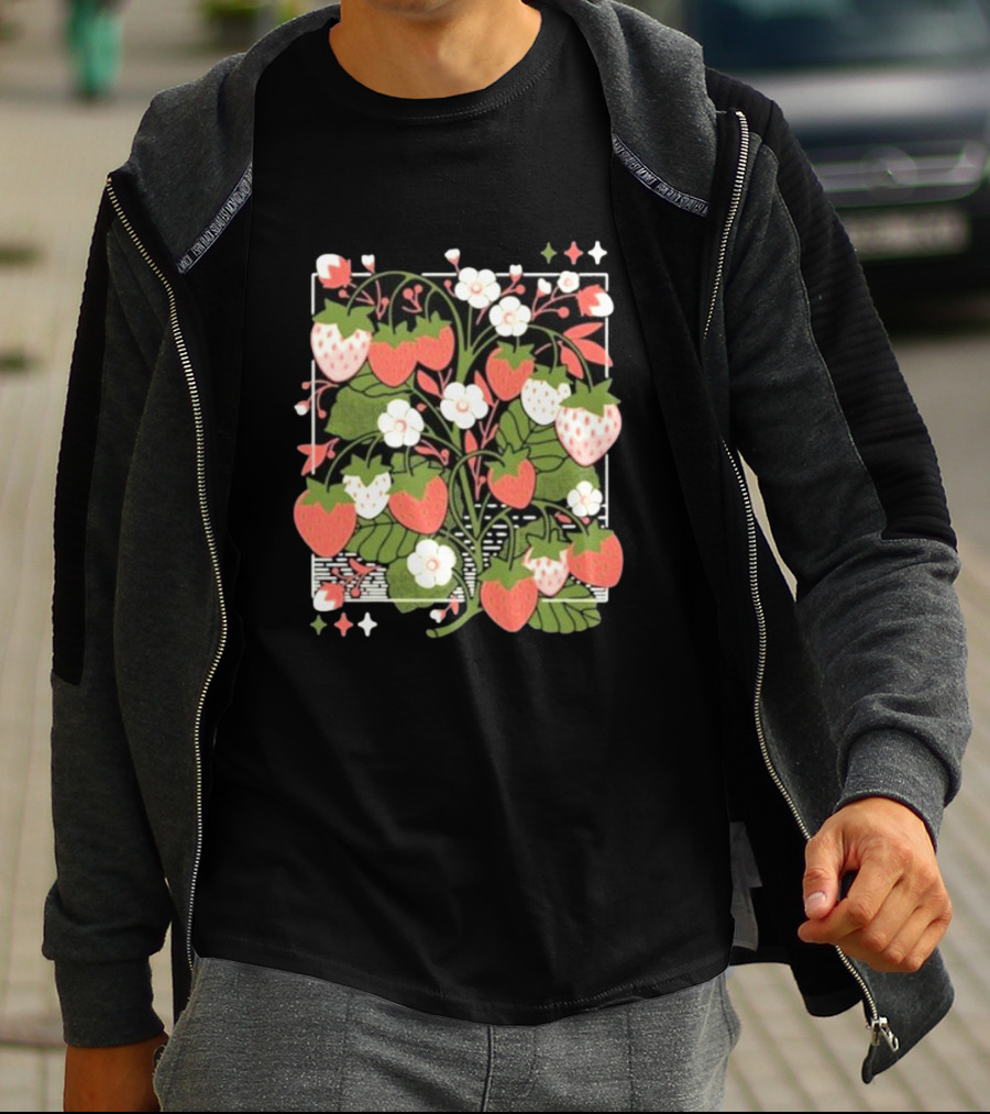 Doki Rosi Strawberry Fields Floral T-Shirt