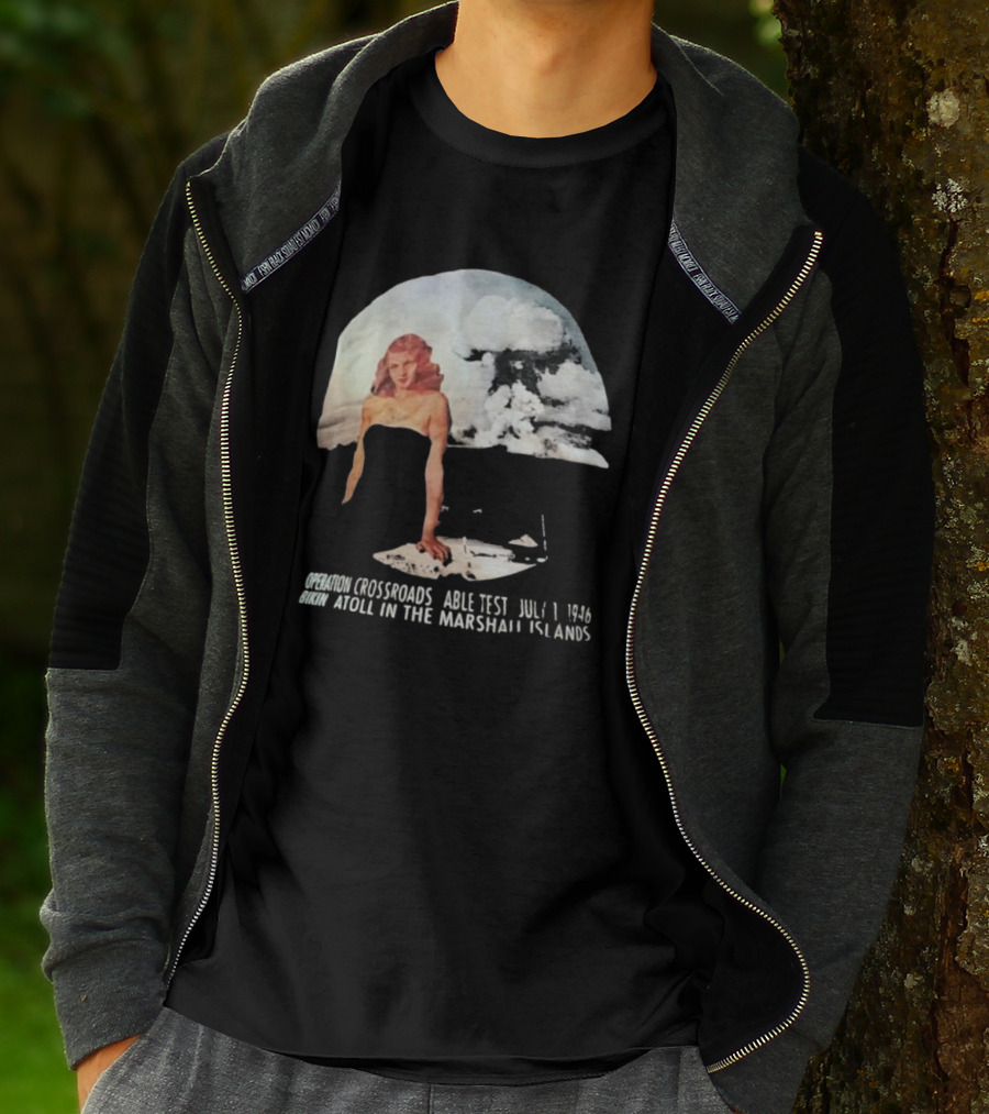 Operation Crossroads Bikini Atoll Able Test July 1 1946 Marshall Islands Explosion Woman T-Shirt