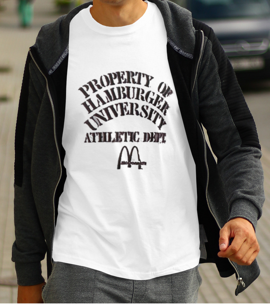 Property Of Hamburger University Athletic Dept McDonald's T-Shirt
