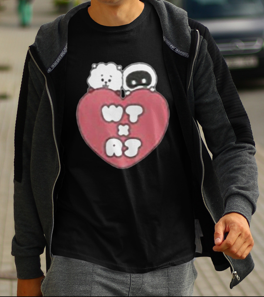 Wootteo X RJ Heart Collaboration T-Shirt