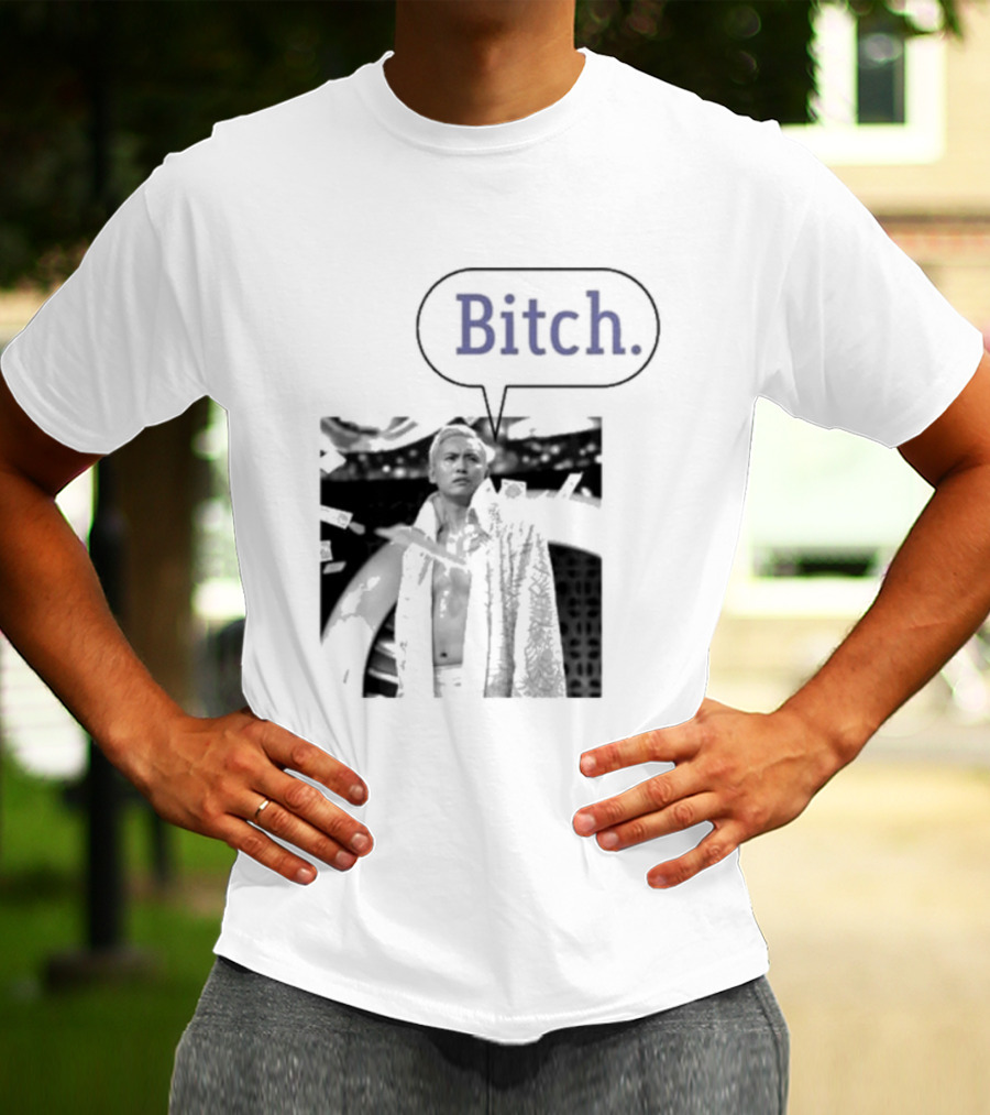 Kazuchika Okada Bitch Speech Bubble T-Shirt