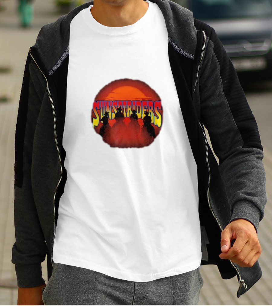 Sunset Riders Shadow Edition Retro Cowboys Game Iconic T-Shirt