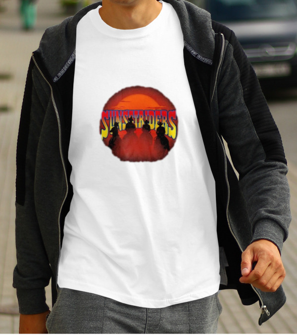 Sunset Riders Shadow Edition Retro Cowboys Game Iconic T-Shirt