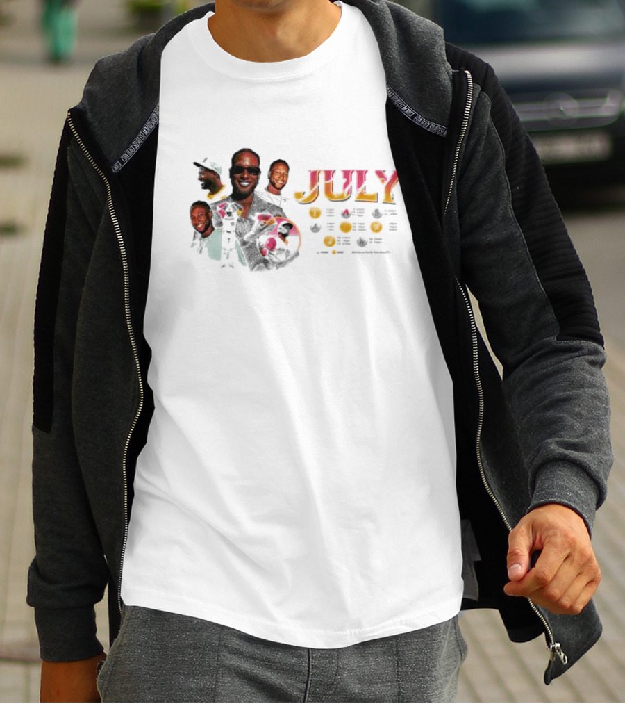 Jurickson Profar July Retro Vibe Baseball Personality T-Shirt