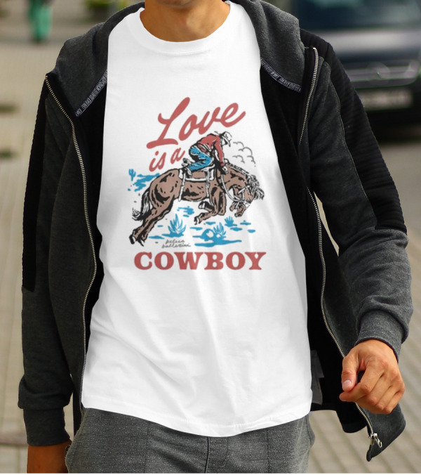 Kelsea Ballerini Love Is A Cowboy Vintage Rodeo T-Shirt