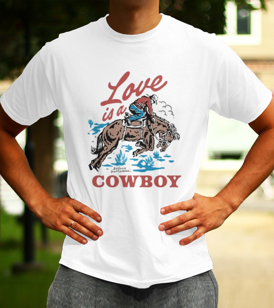 Kelsea Ballerini Love Is A Cowboy Vintage Rodeo T-Shirt