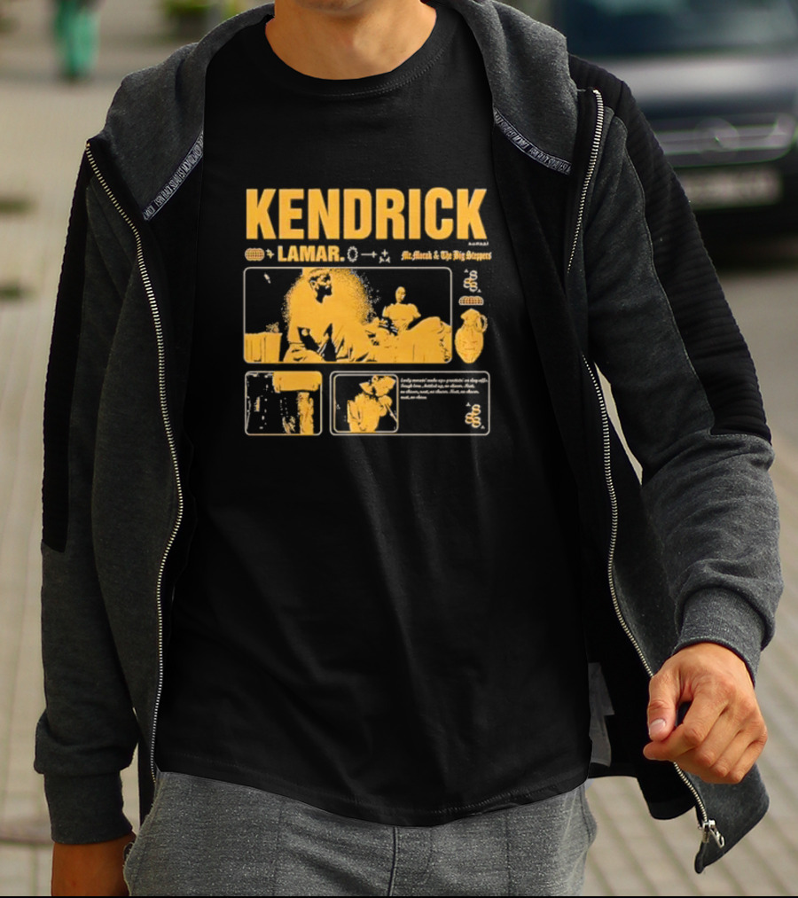 Kendrick Lamar Mr Morale And The Big Steppers Album Cover Graphic T-Shirt
