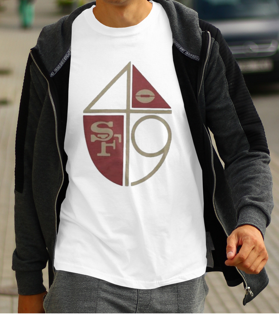 San Francisco 49ers Vintage 1965 SF 49 Iconic Emblem T-Shirt