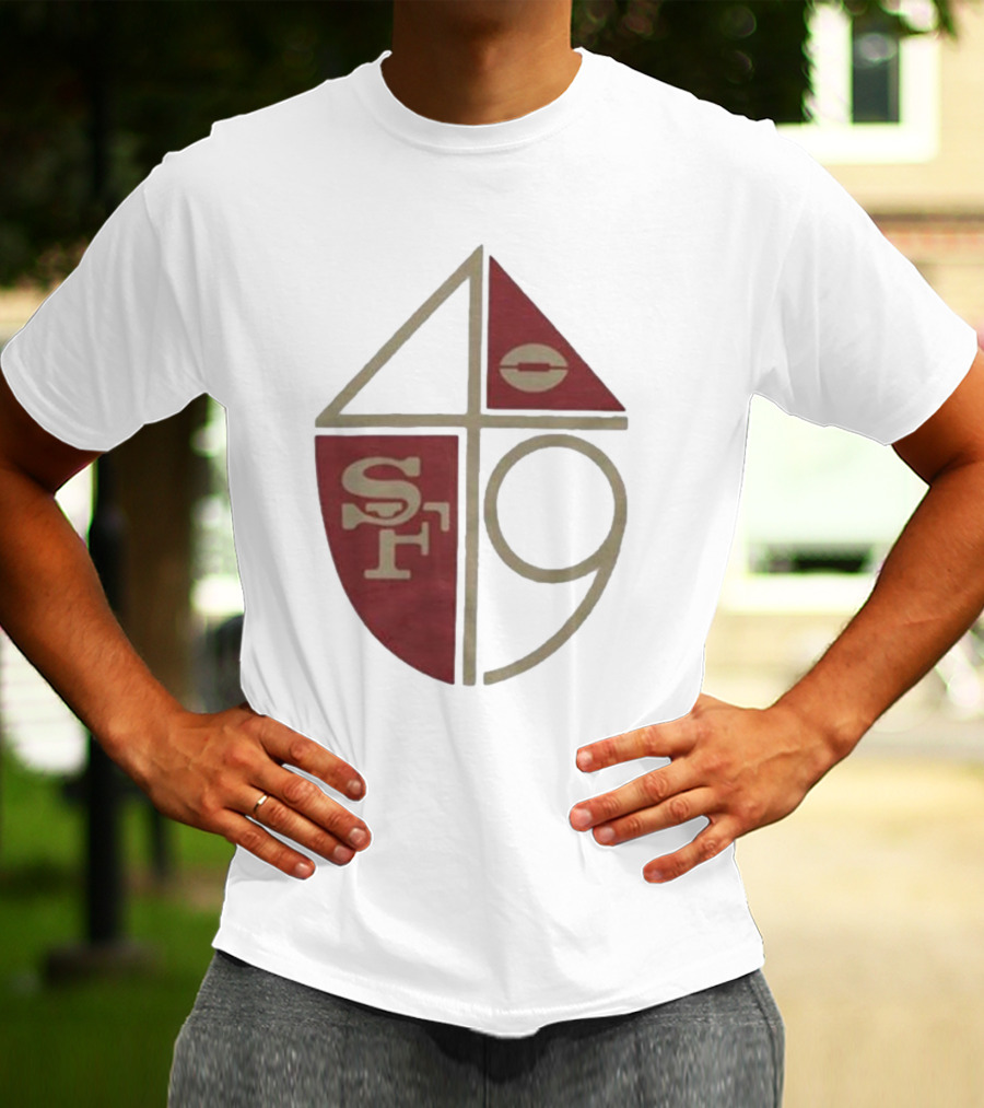 San Francisco 49ers Vintage 1965 SF 49 Iconic Emblem T-Shirt