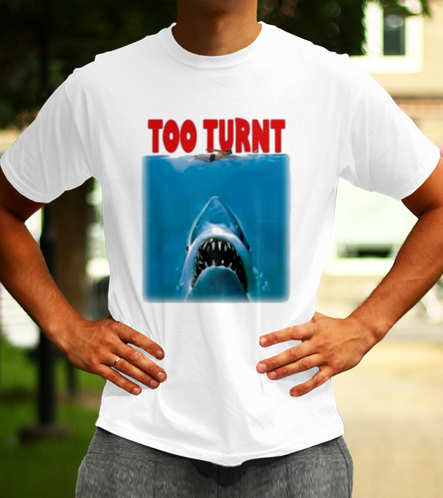 Too Turnt Shark Week T-Shirt