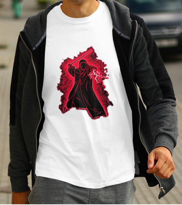 Lord Senator Thunder Dark Force Power Lightsaber Lightning T-Shirt