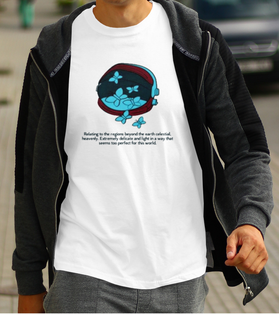 Relating To The Regions Beyond The Earth Celestial Heavenly Perfect Light T-Shirt