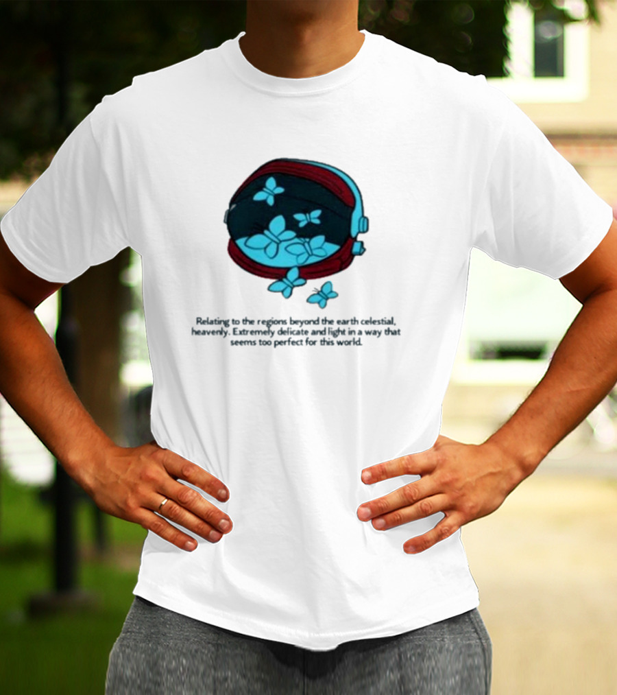 Relating To The Regions Beyond The Earth Celestial Heavenly Perfect Light T-Shirt