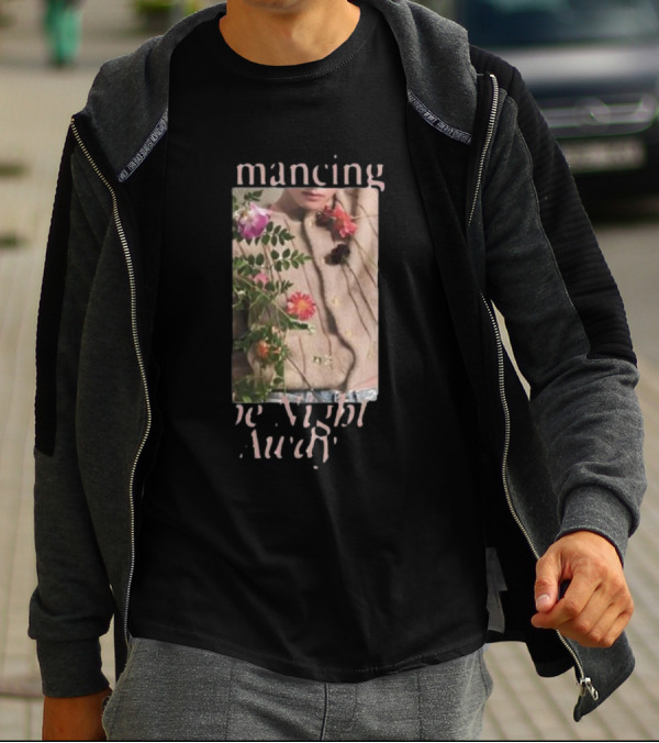 Romancing The Night Away Floral Slow Dancing T-Shirt