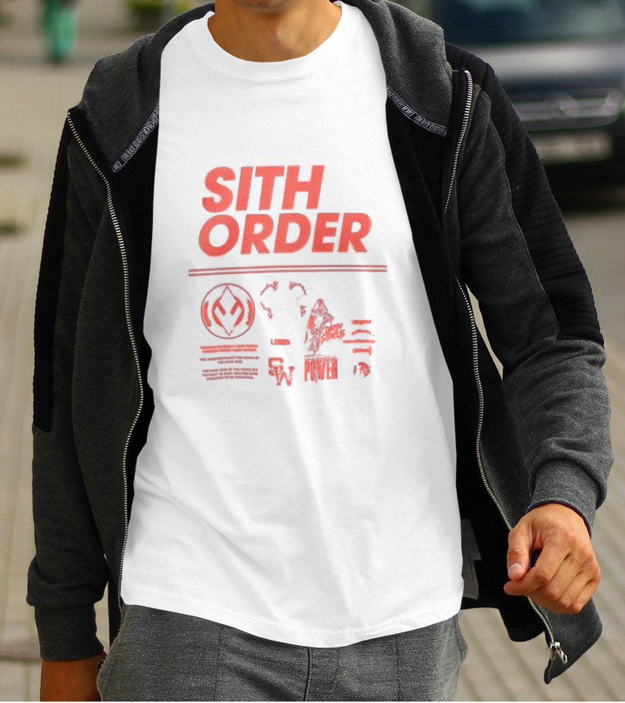 Sith Order Join The Dark Side Lords Galaxy Force 1977 Sports Club T-Shirt