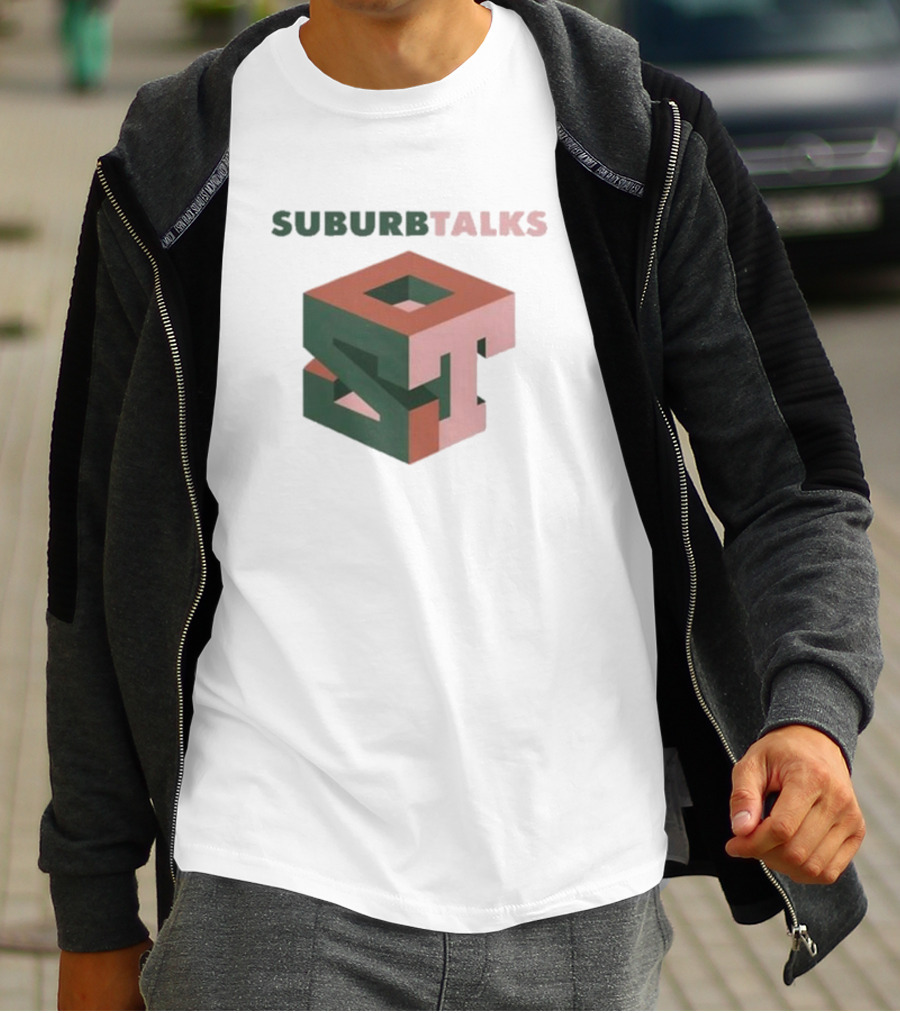 SUBURBTALKS Geometric Logo N64 T-Shirt