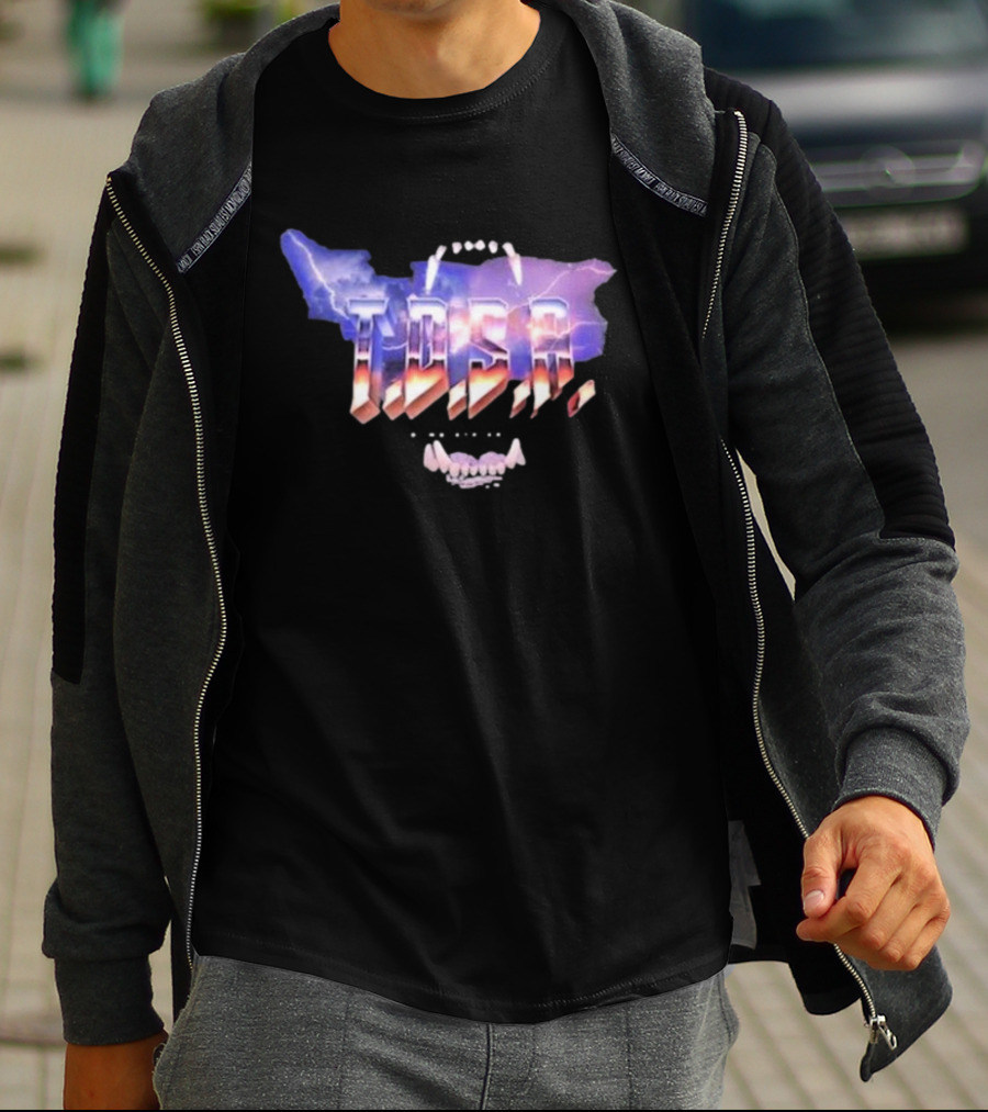 T.D.S.R. The Dawg Strikes Again Ruin Your Day Lightning Teeth T-Shirt