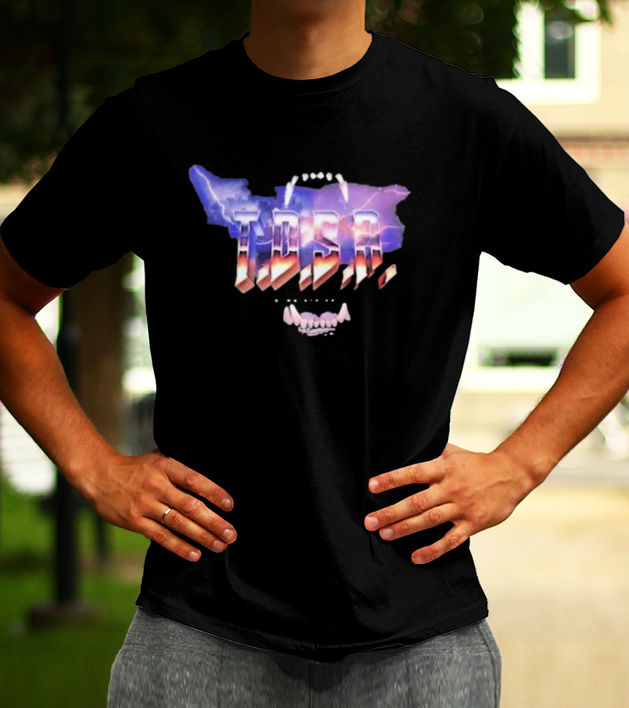 T.D.S.R. The Dawg Strikes Again Ruin Your Day Lightning Teeth T-Shirt