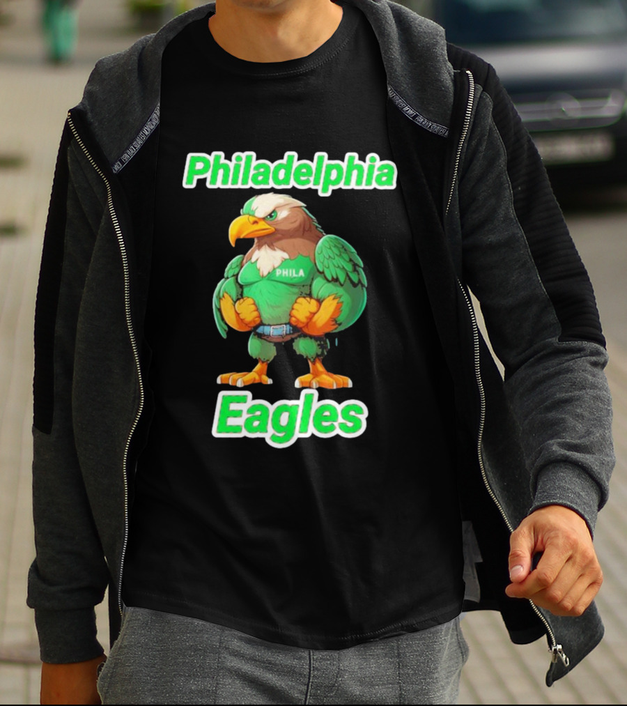Philadelphia Eagles Fan Love Hurts So Good Eagles Fan T-Shirt