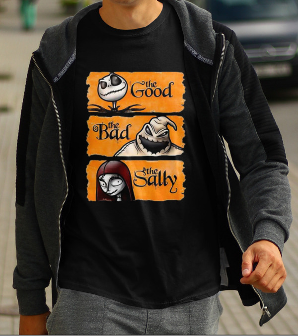 Jack Skellington The Good Oogie Boogie The Bad Sally T-Shirt