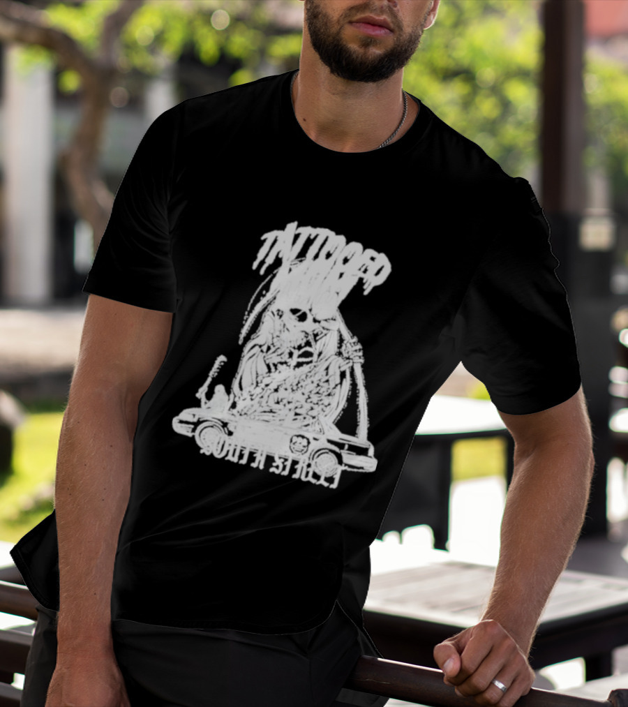 Tattooed Mom South Street Skeleton Car T-Shirt