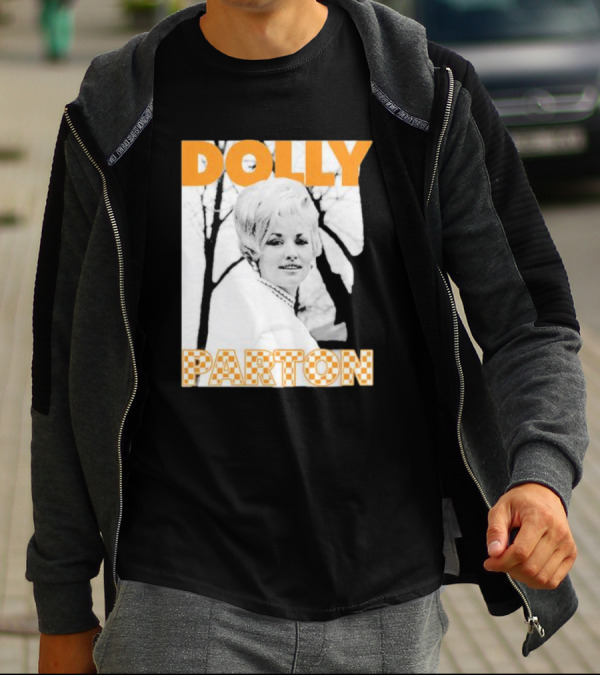Dolly Parton Retro Black And White Tennessee T-Shirt