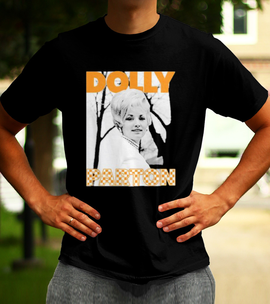 Dolly Parton Retro Black And White Tennessee T-Shirt