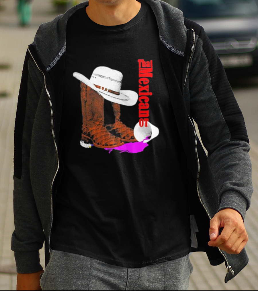 That Mexican Outta Texas Cowboy Hat And Boots T-Shirt