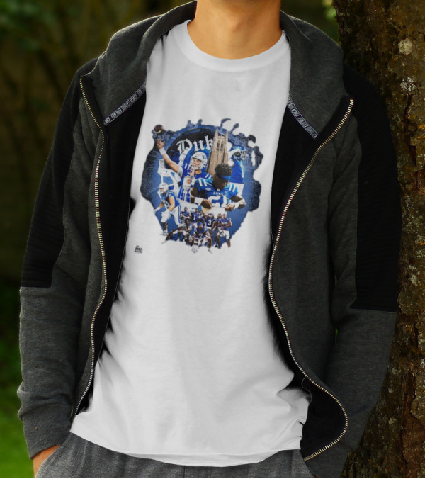 Duke Football Team Celebration Images Tower T-Shirt