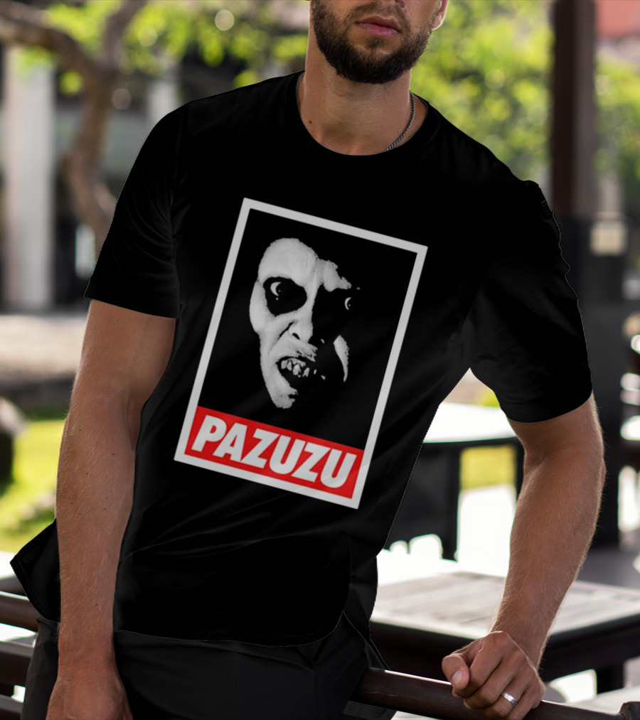 Pazuzu Face The Exorcist Horror Image T-Shirt