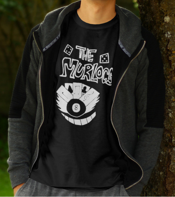 The Murlocs Playing Cards 8 Ball T-Shirt