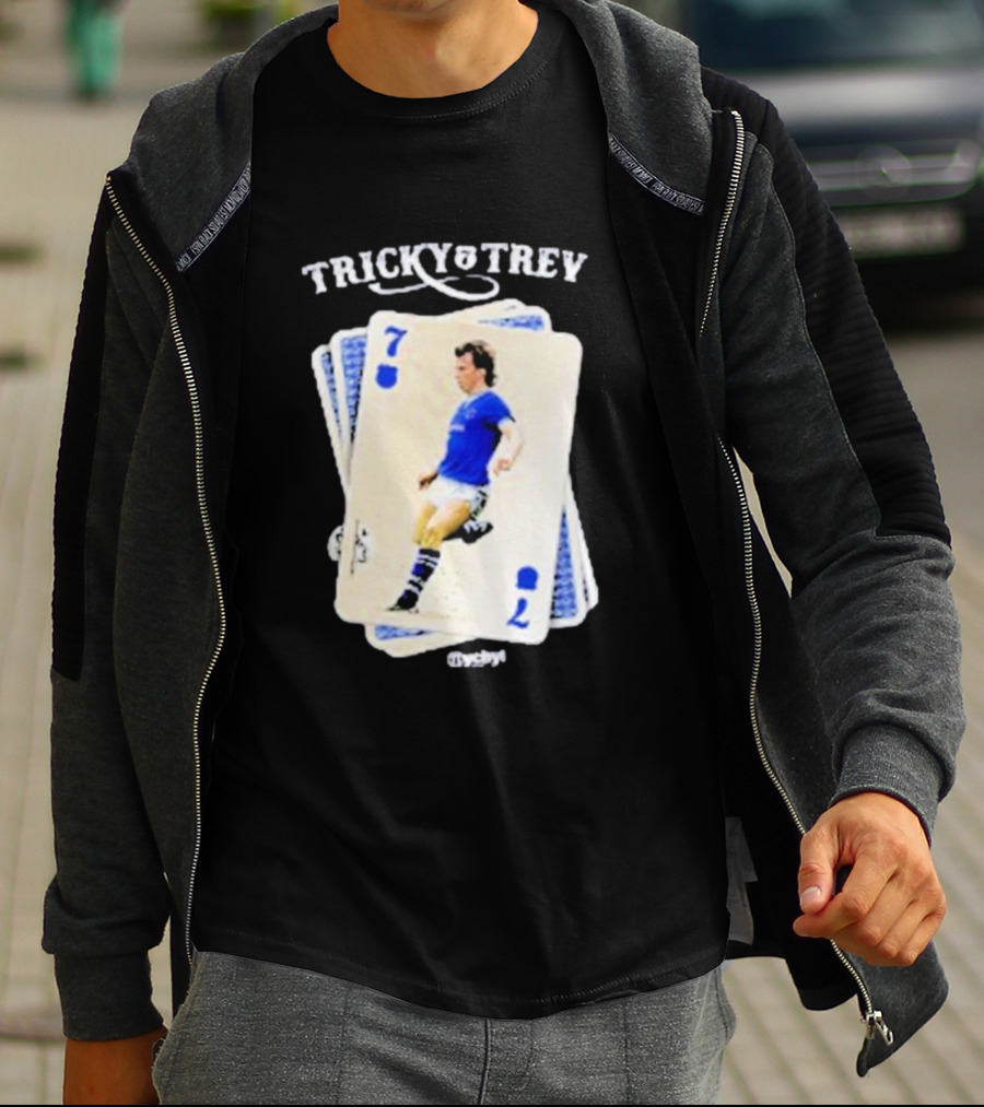 Tricky Trev Playing Card The Nil Satis Factory Keep Your Cards Close To Your Chest T-Shirt