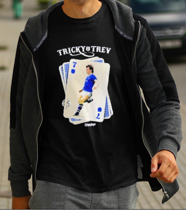 Tricky Trev Playing Card The Nil Satis Factory Keep Your Cards Close To Your Chest T-Shirt