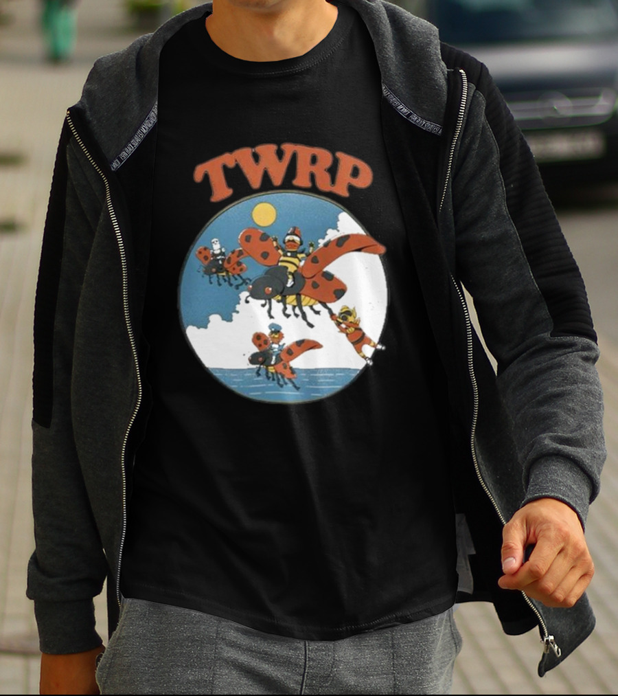 TWRP Band Riding Giant Ladybugs Under The Sun T-Shirt