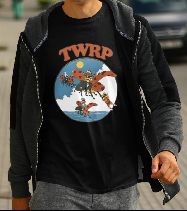 TWRP Band Riding Giant Ladybugs Under The Sun T-Shirt