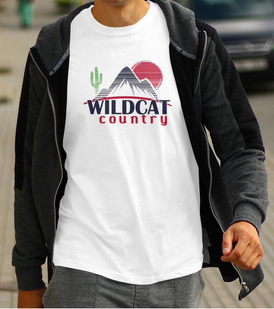 Wildcat Country Desert Sunset Japan T-Shirt
