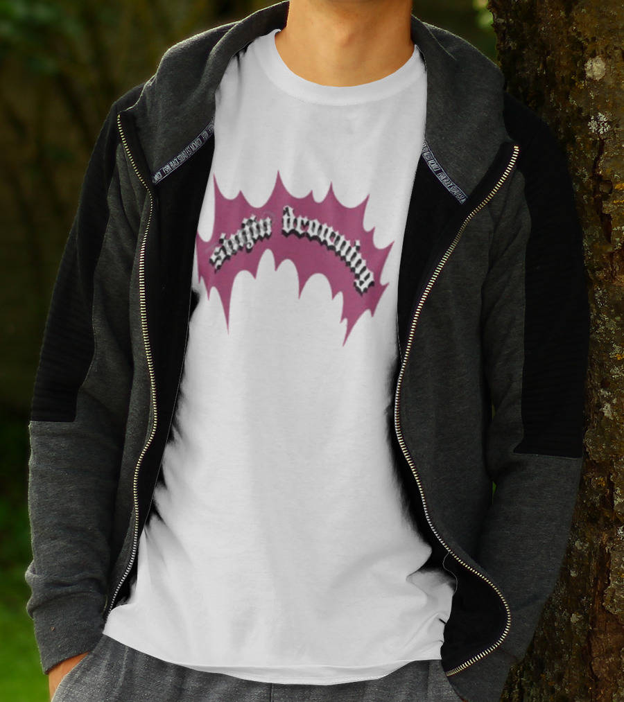 Sinjin Drowning Pink Burst T-Shirt