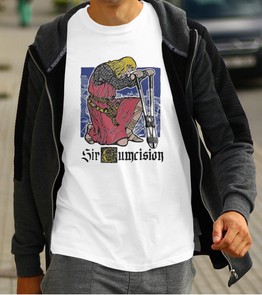 Sir Cumcision Medieval Knight T-Shirt