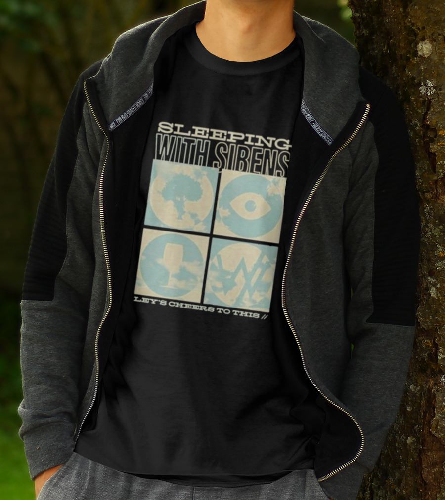 Sleeping With Sirens Let's Cheers To This Iconic Album Art Elements T-Shirt