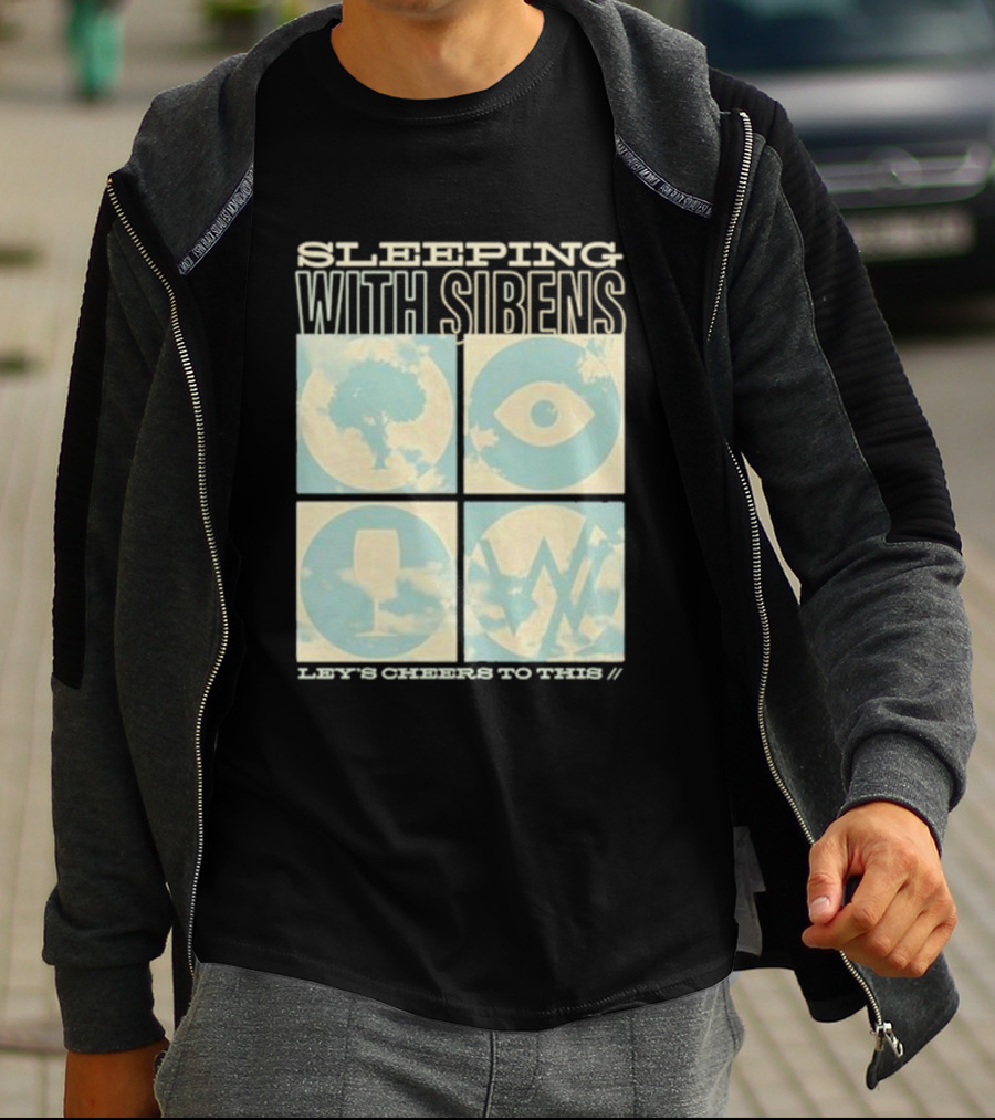 Sleeping With Sirens Let's Cheers To This Iconic Album Art Elements T-Shirt