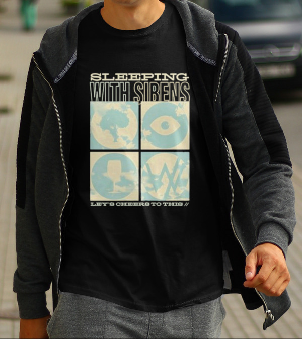 Sleeping With Sirens Let's Cheers To This Iconic Album Art Elements T-Shirt