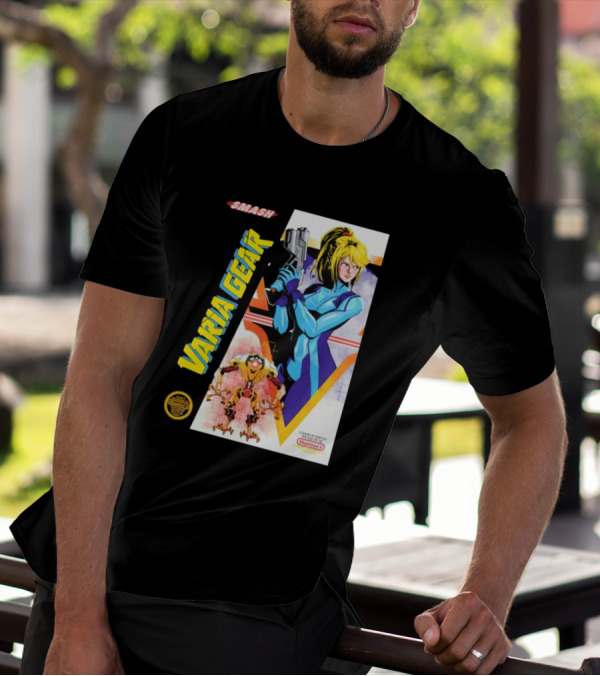 Smash Varia Gear Zero Suit Hunter Chronicles T-Shirt