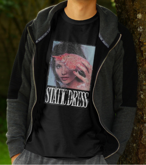 Static Dress Fish Net Mask T-Shirt