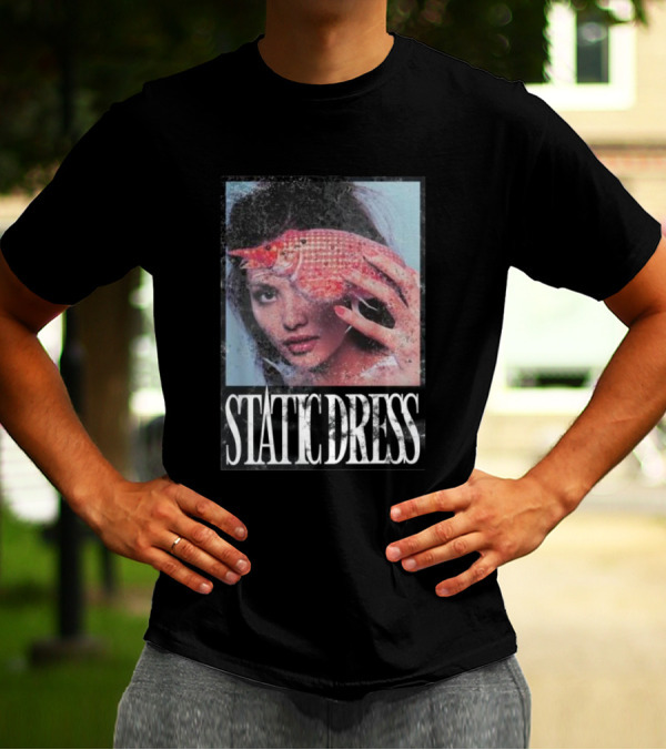 Static Dress Fish Net Mask T-Shirt