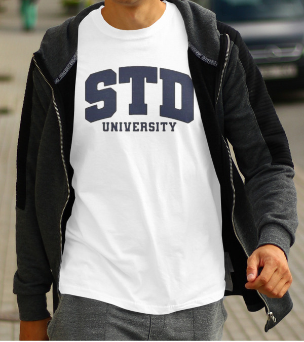 STD University Funny College T-Shirt