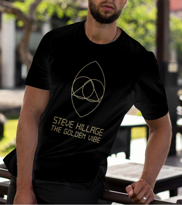 Steve Hillage The Golden Vibe Sacred Geometry T-Shirt