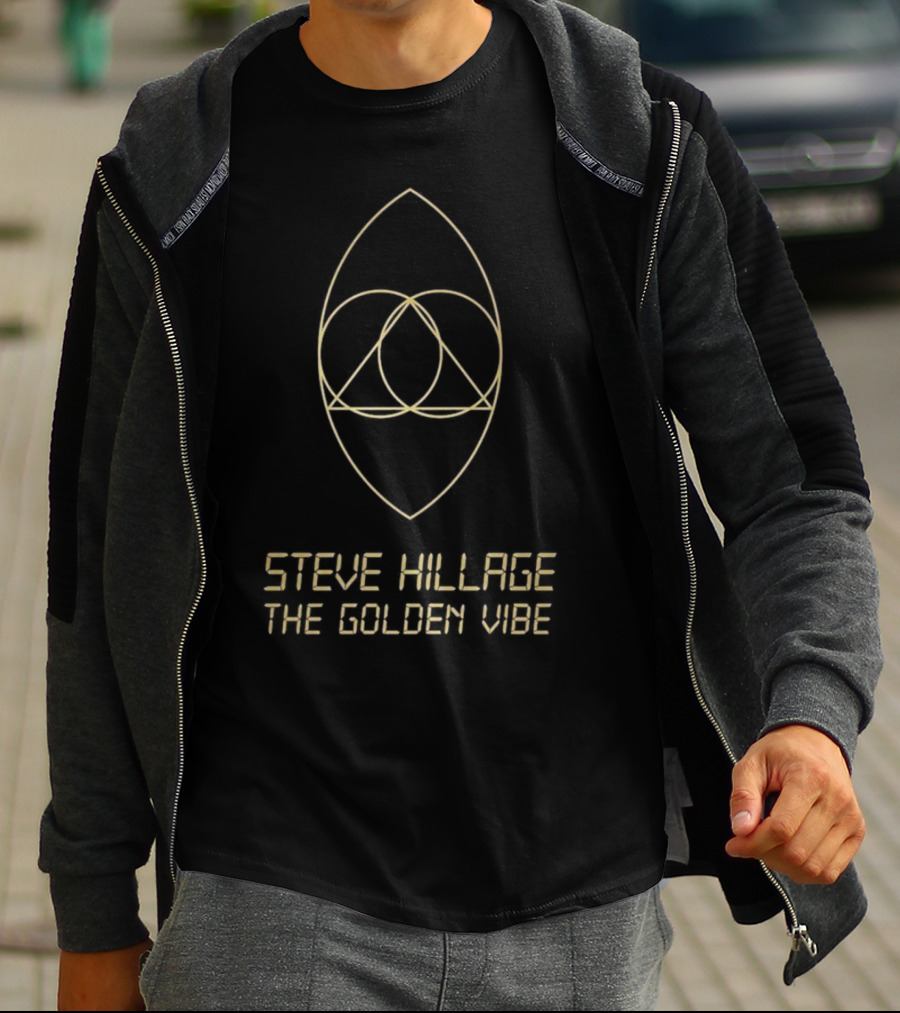 Steve Hillage The Golden Vibe Sacred Geometry T-Shirt