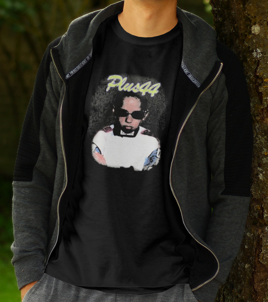 Lewis Hamilton Plus 44 Vintage Style Portrait T-Shirt